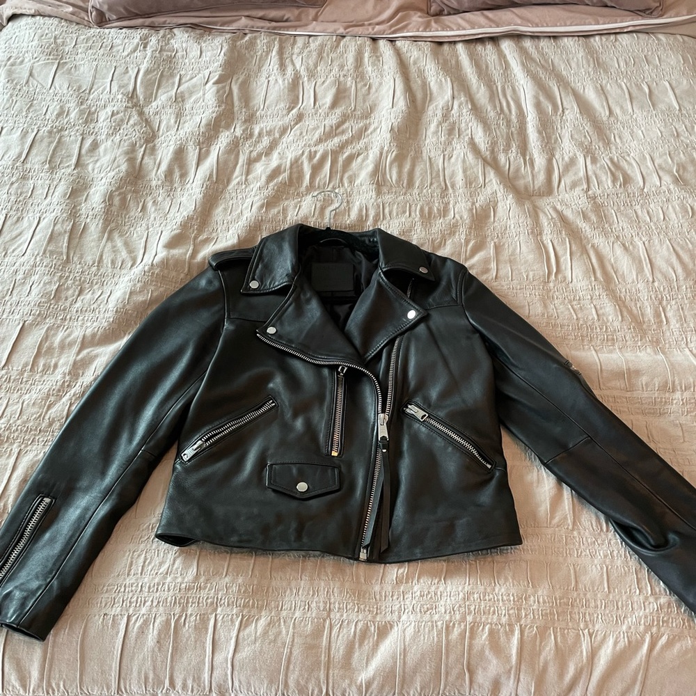 ALLSAINTS Darnley leather jacket